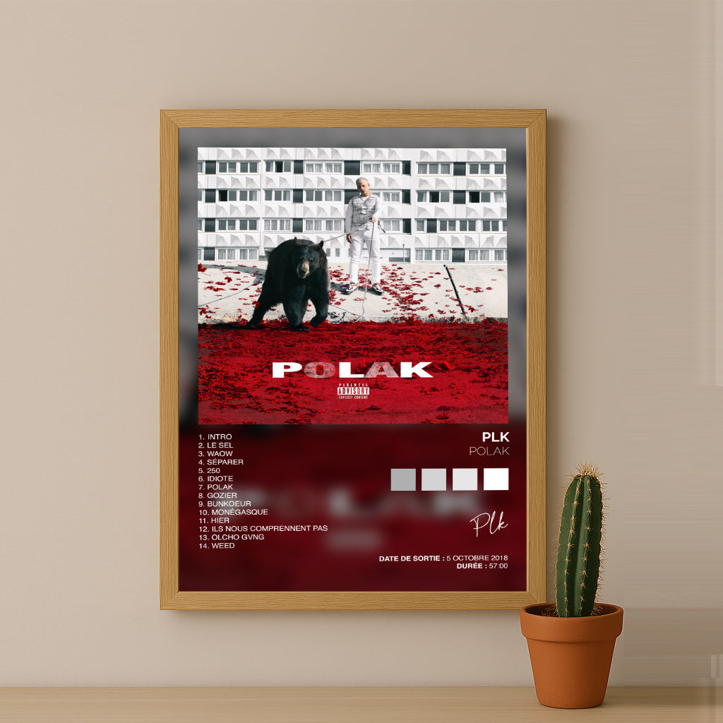 Cadre photo Album Musicaux - Polak de PLK