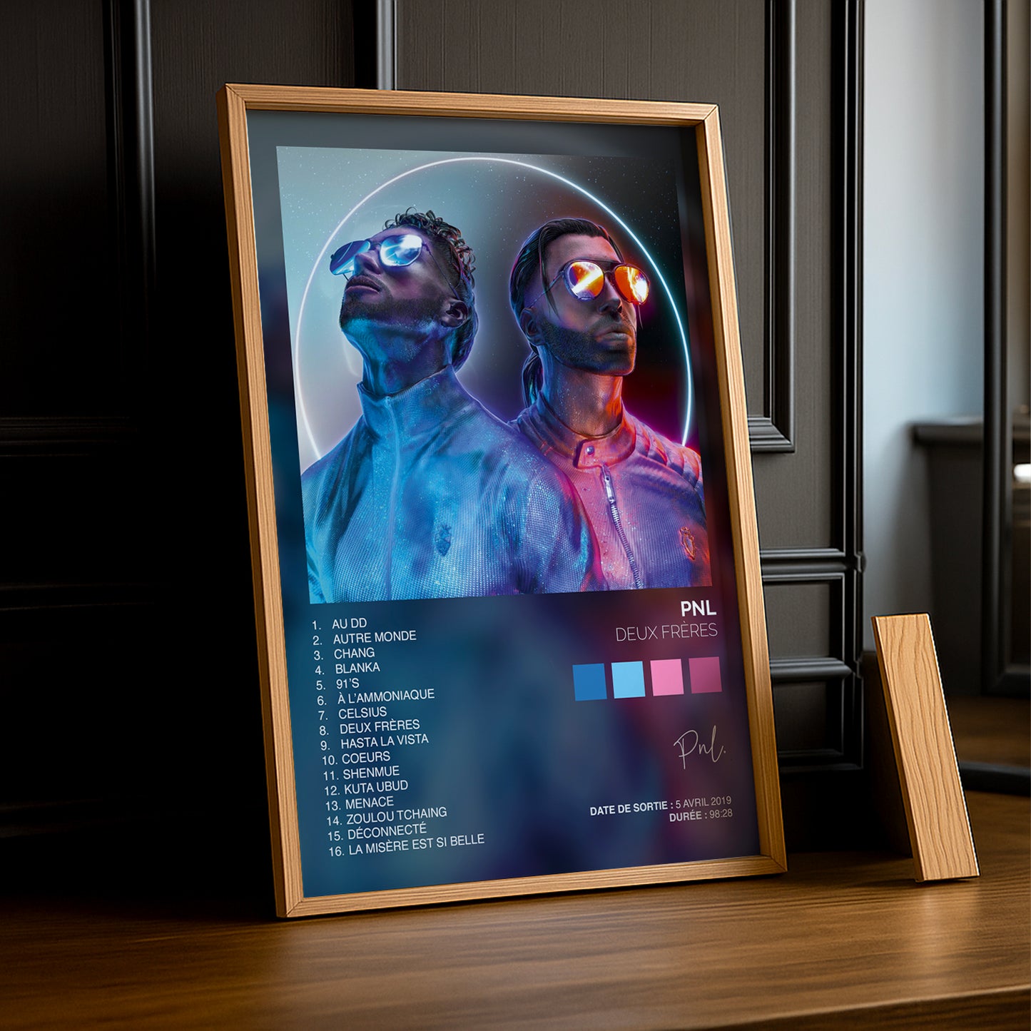 Cadre Photo PNL - Deux Frères