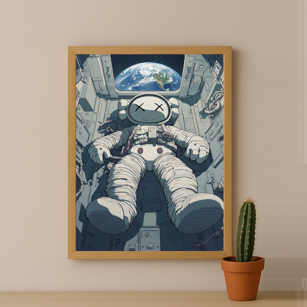 Poster Kaws - Companion Astronaute