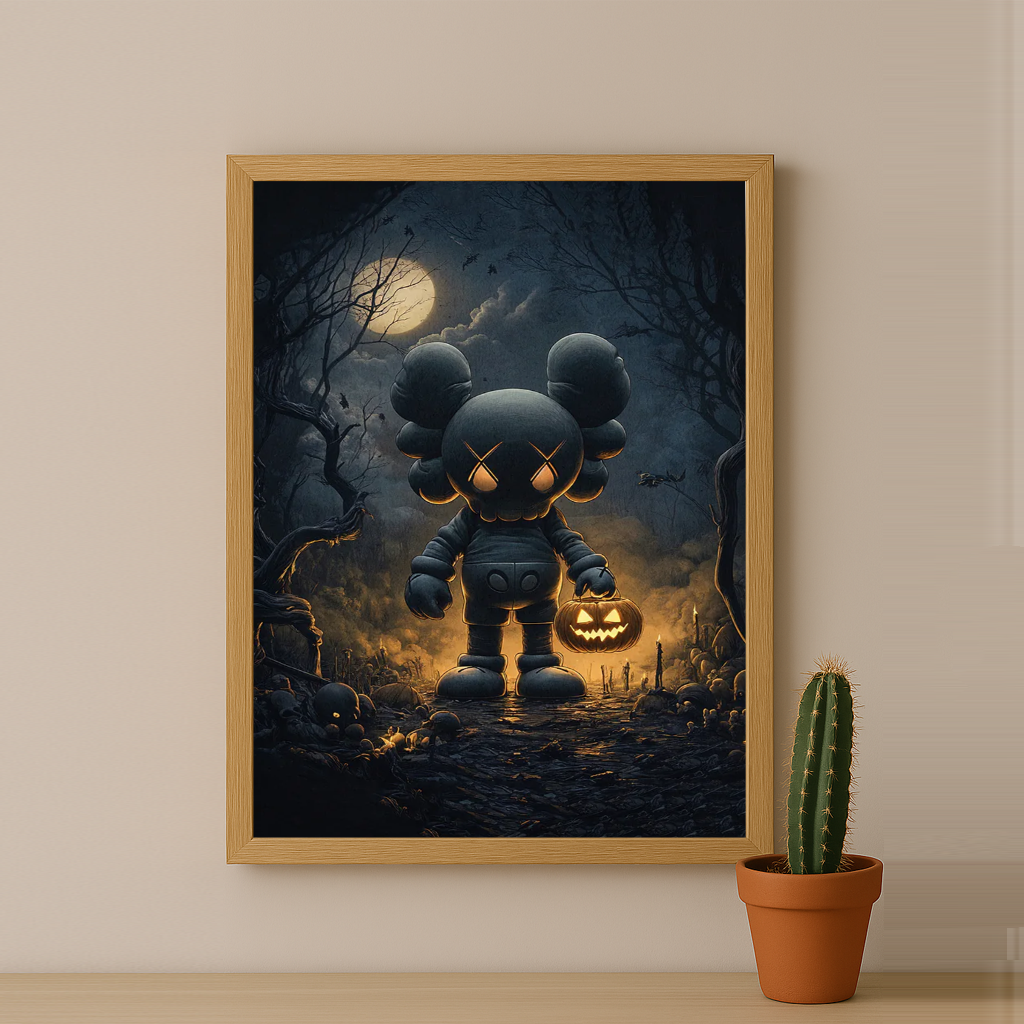 Poster Kaws - Companion Halloween