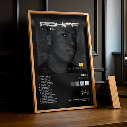 Cadre Photo Rohff - La Cuenta