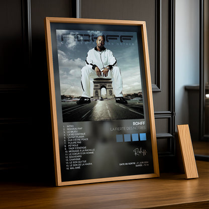 Cadre Photo Rohff - La fierté des nôtres