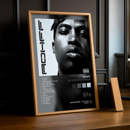 Cadre Photo Rohff - Le code de l'horreur - TonCadre