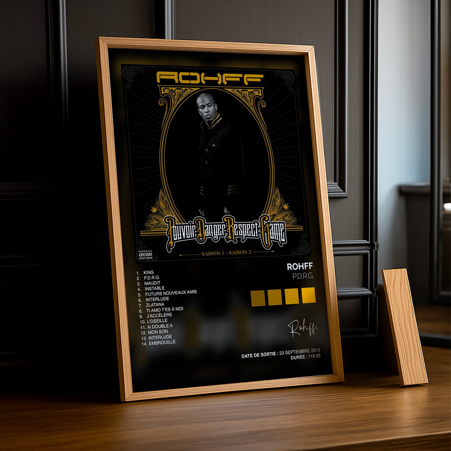 Cadre Photo Rohff - PDRG