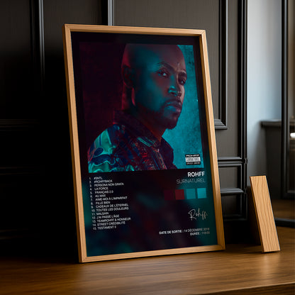 Cadre Photo Rohff - Surnaturel - TonCadre
