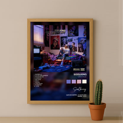 Cadre photo Album Musicaux - Vintage de Soolking