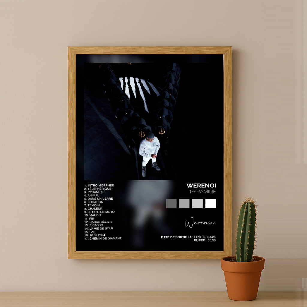 Cadre photo Album Musicaux - Pyramide de Werenoi