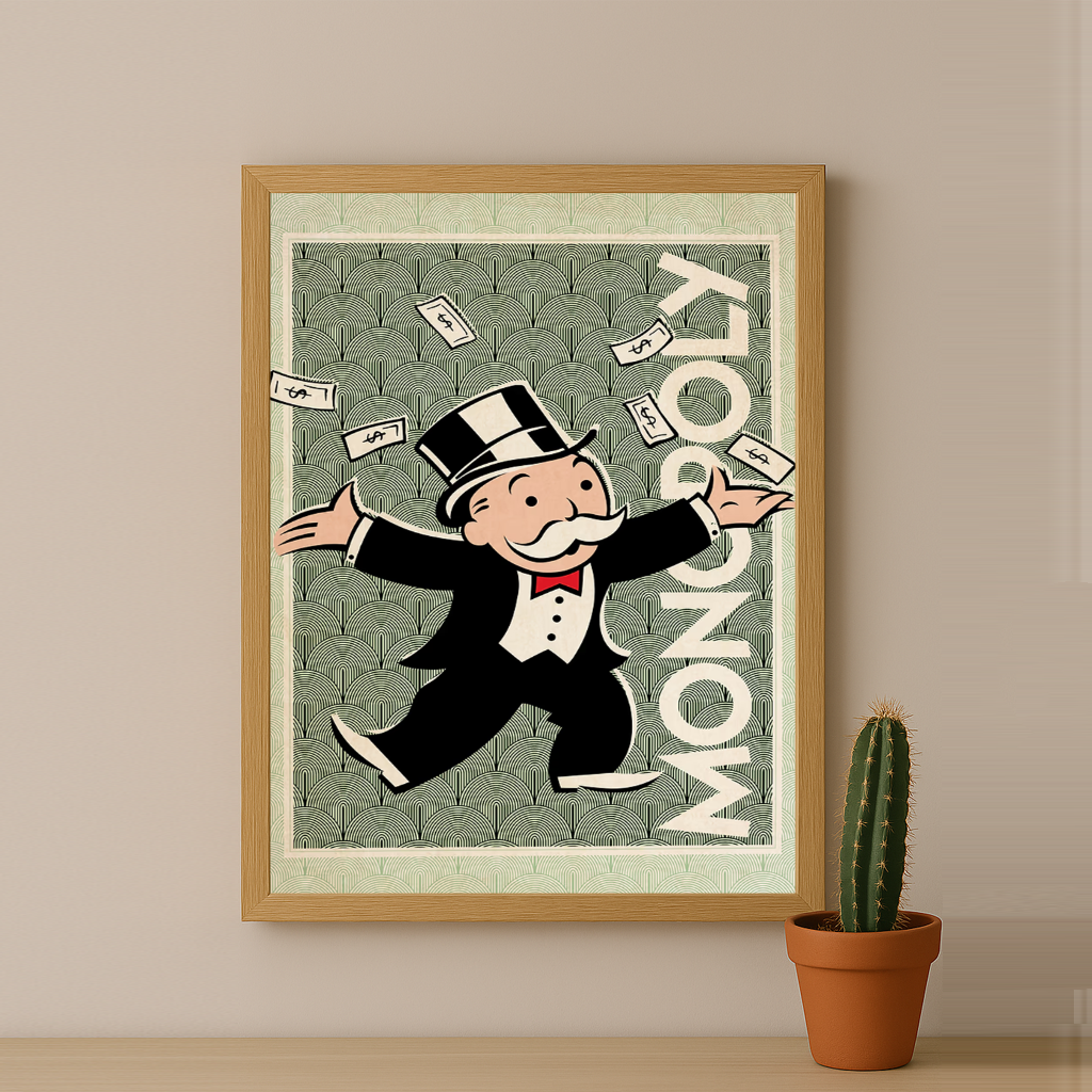 Monopoly Vert - Cadre photo