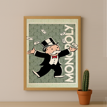 Monopoly Vert - Cadre photo
