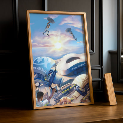 Olympique de Marseille - Poster