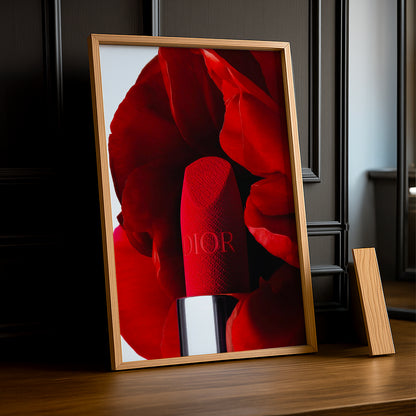 Cadre photo Dior - Rouge à lèvre