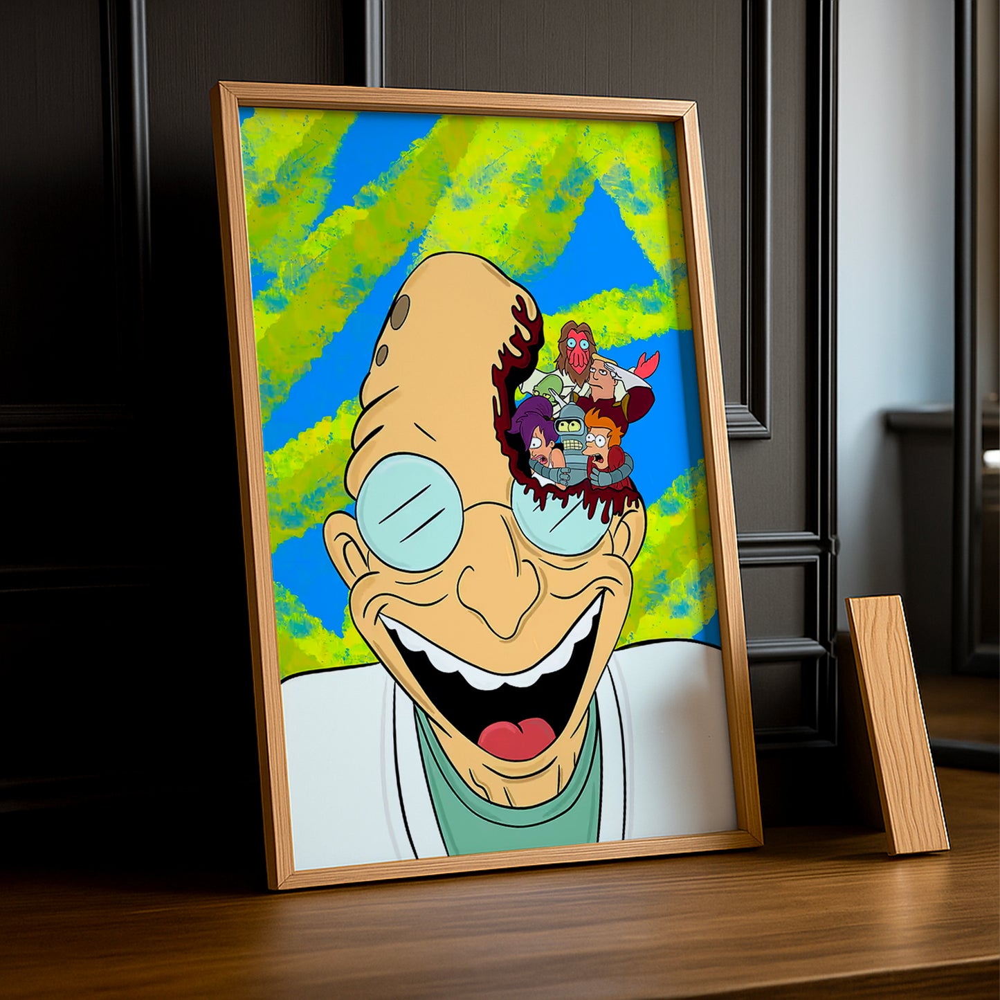Cadre Photo Futurama - Professeur Hubert