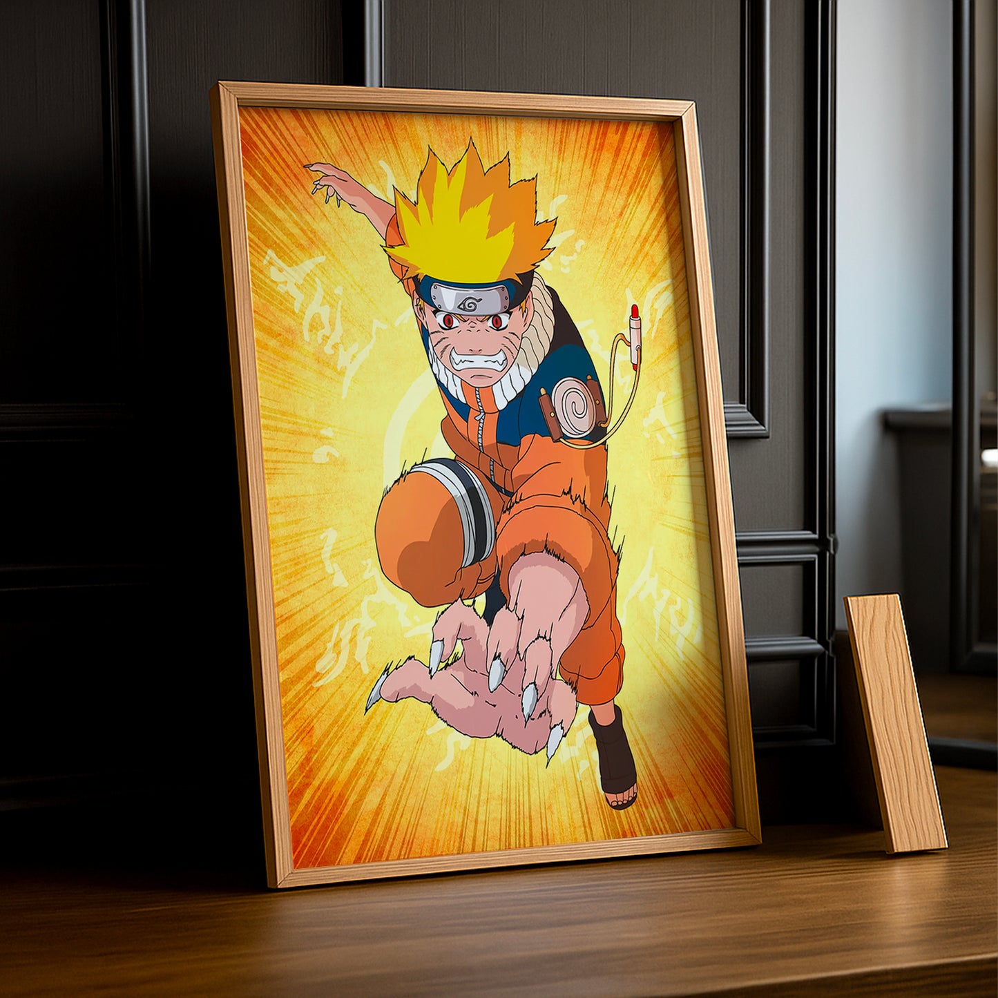 Cadre Photo Naruto - Naruto on Fire