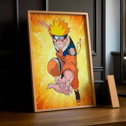 Cadre Photo Naruto - Naruto on Fire