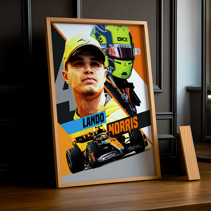 Cadre photo Lando Norris Formule 1