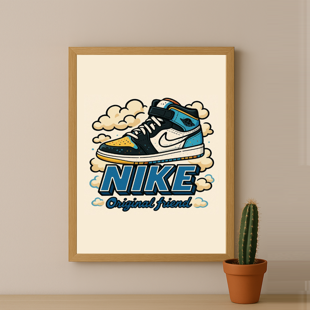 Poster Nike Air Jordan Illustration