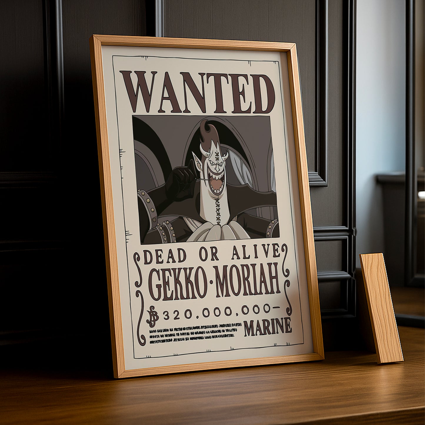 Cadre photo One Piece - Wanted Gekko Moriah