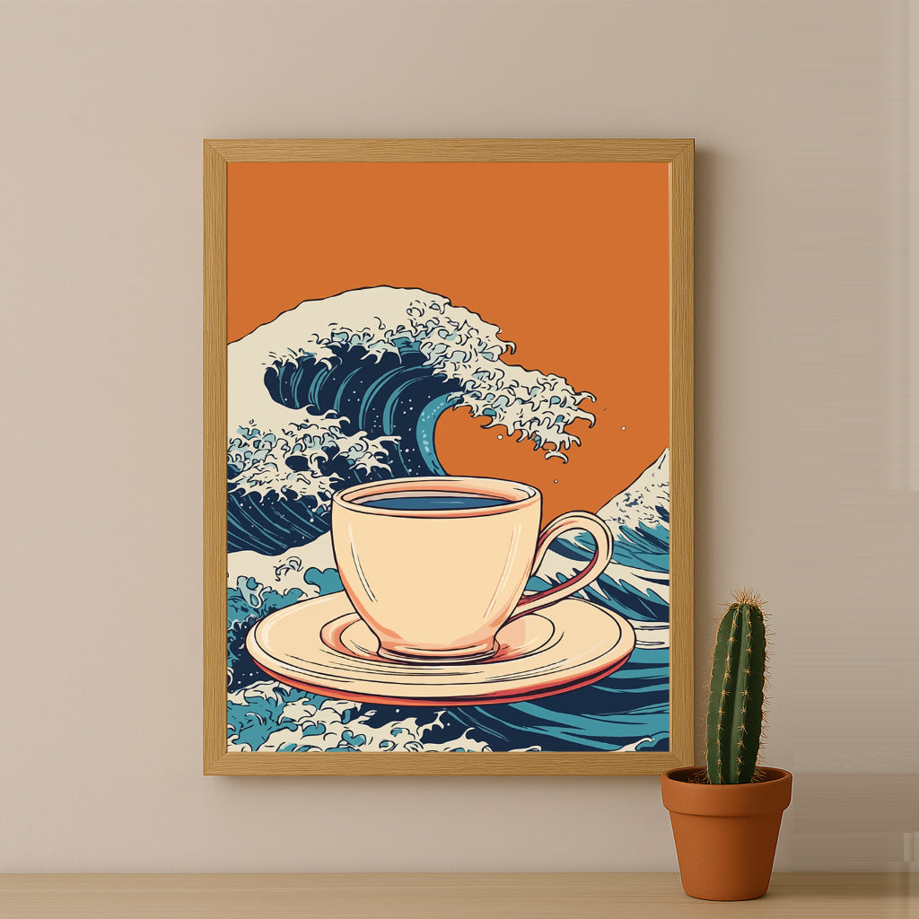 Cadre photo Coffee Lover - Wave
