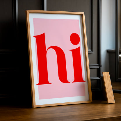 Cadre photo Citation - Hi