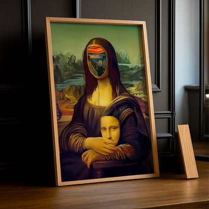 Cadre Photo Mona Lisa - Art