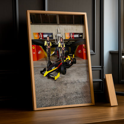 Poster encadrée GP Explorer - Écurie The Crew Motorfest Ludwig x M.Reeves