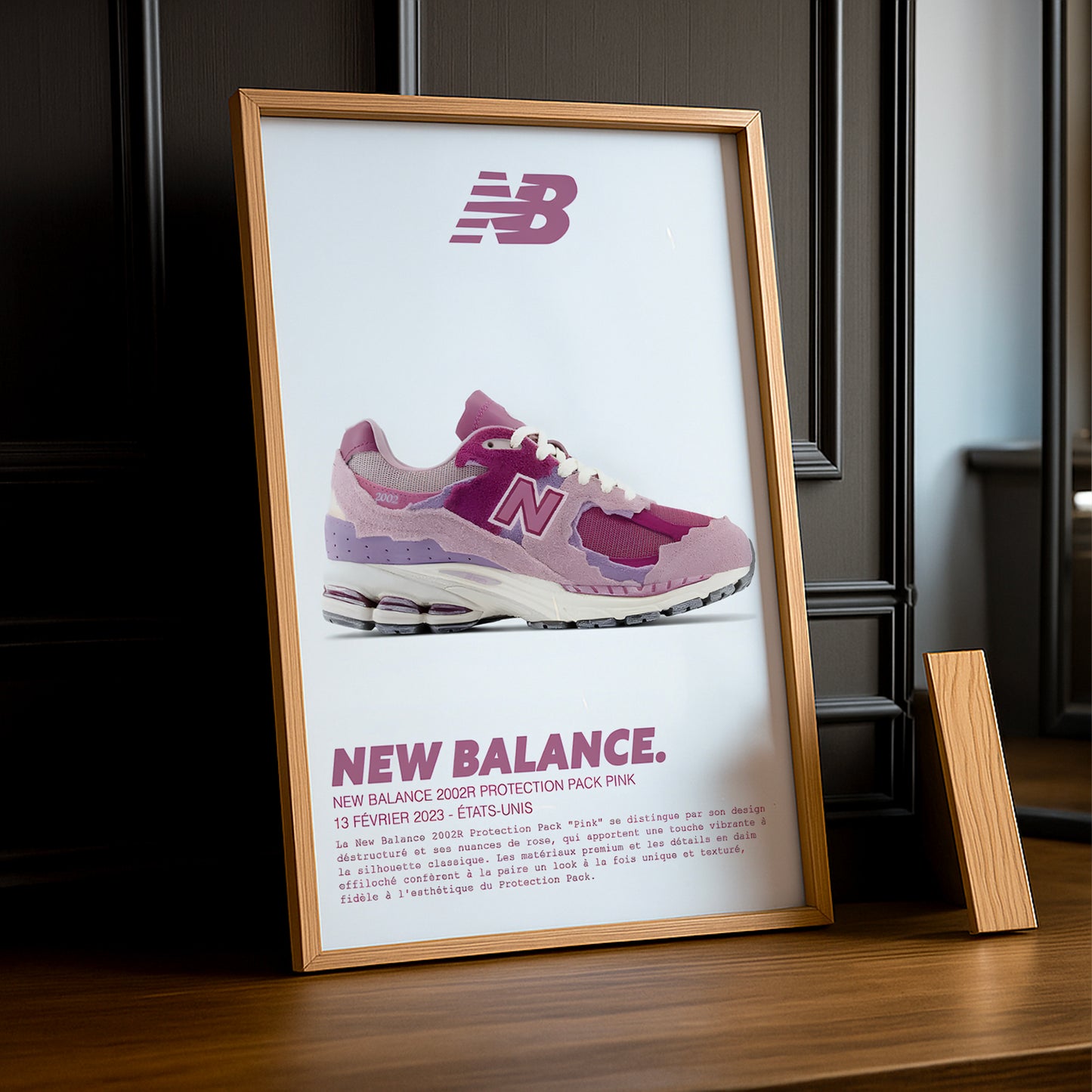 Cadre photo New Balance 2002R Protection Pack Pink