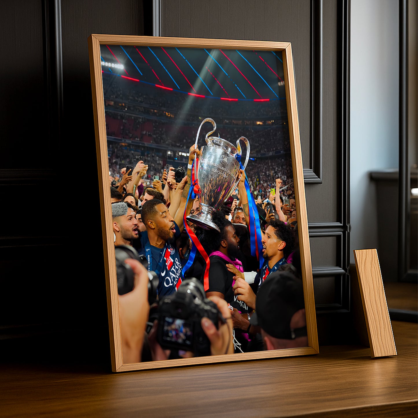 Cadre photo PSG célébration
