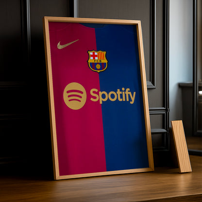 FC Barcelona 2025 Trikot-Fotorahmen