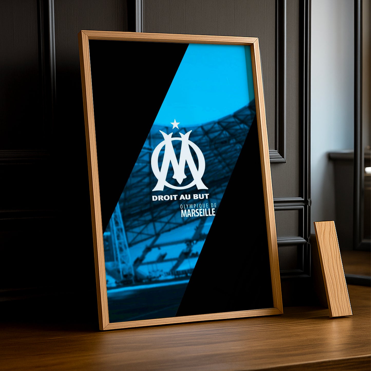 Cadre Photo Olympique de Marseille - Aesthetic