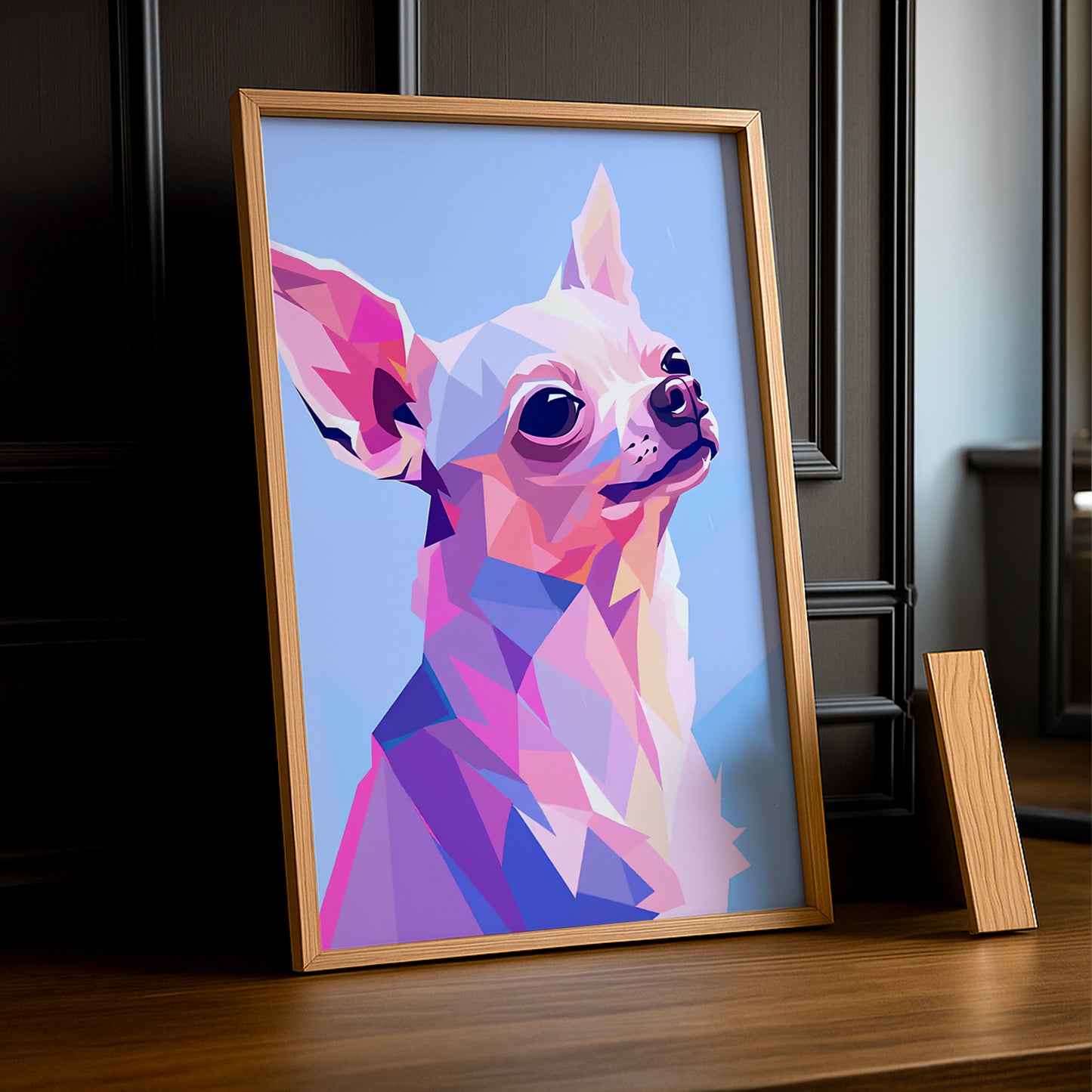 Chien géométrique - Poster