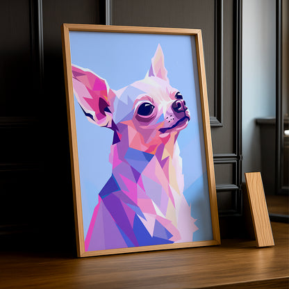 Chien géométrique - Poster