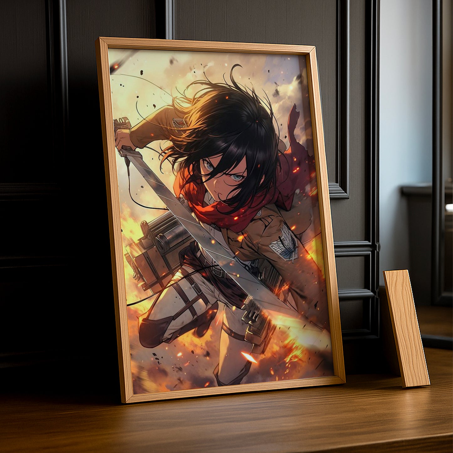 Cadre Photo SNK - Mikasa Ackerman