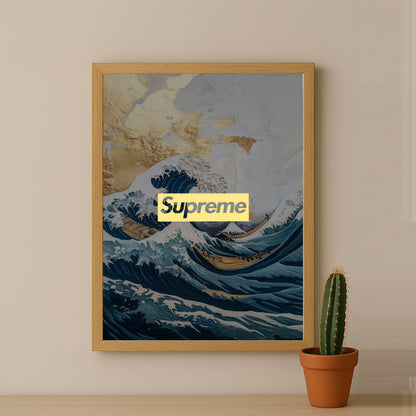 Cadre photo Supreme - Golden Wave