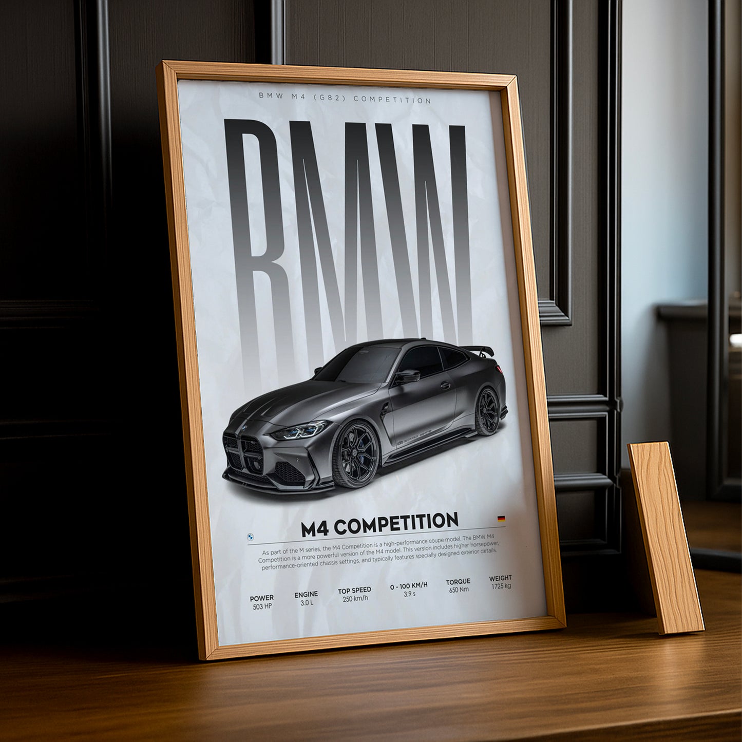 Cadre photo BMW M4 Competition