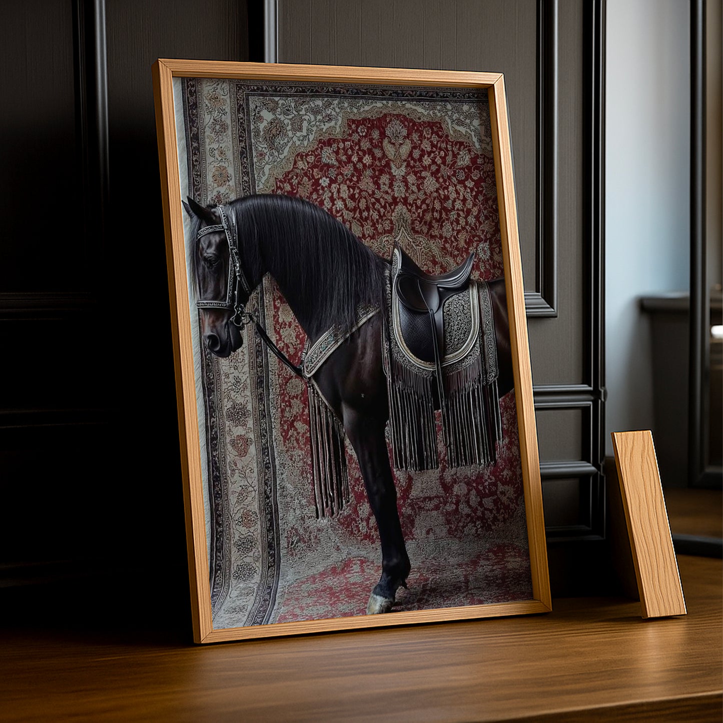 Cadre photo Équitation - Cheval Tapis Rouge