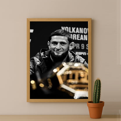 Poster UFC - Khamzat Chimaev Belt
