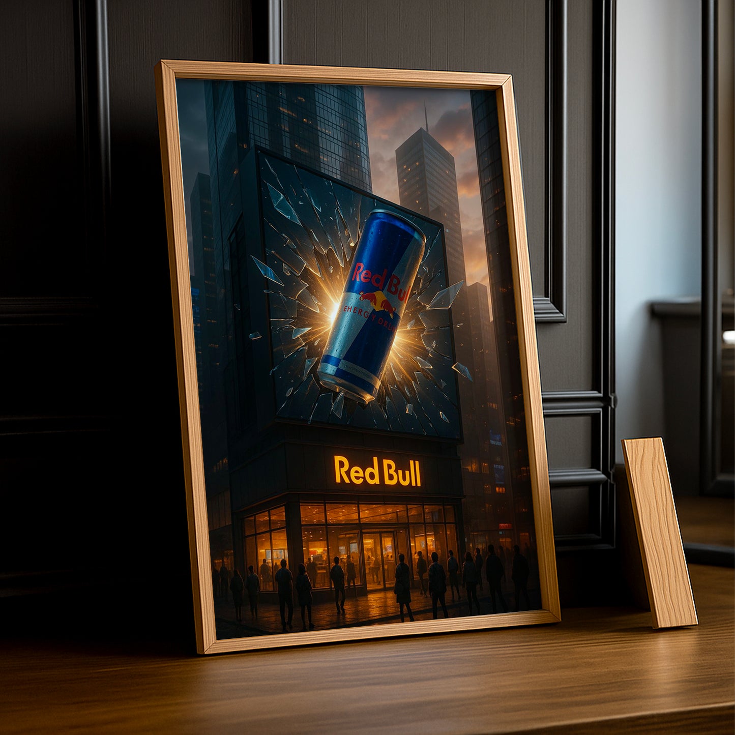 Cadre Photo Redbull - Immeuble