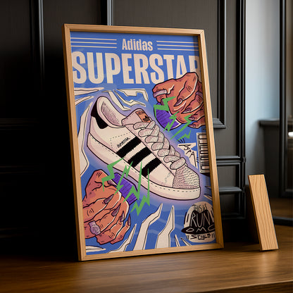 Cadre photo Adidas - Superstar