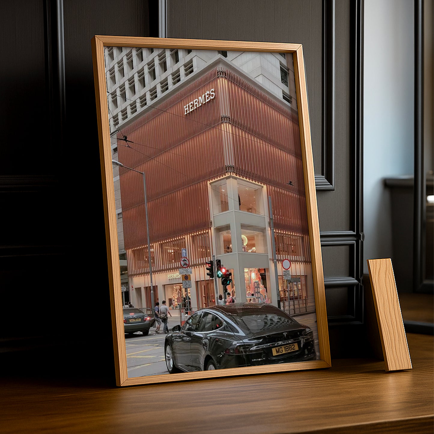 Cadre photo Hermès - Siège