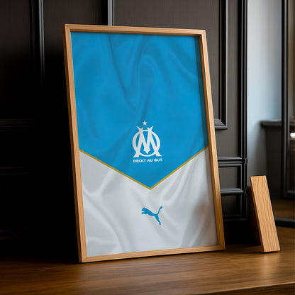 Olympique de Marseille Maillot Puma - Poster