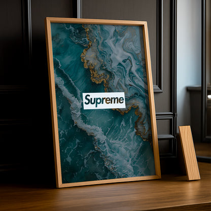 Cadre photo Supreme - Golden Water