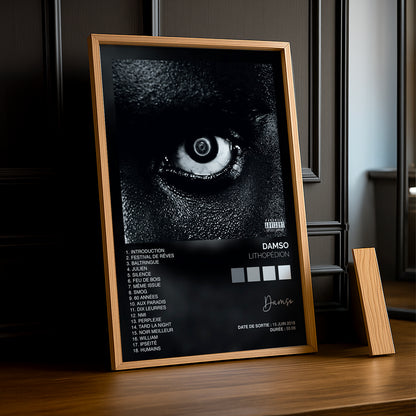 Poster Damso – Lithopédion
