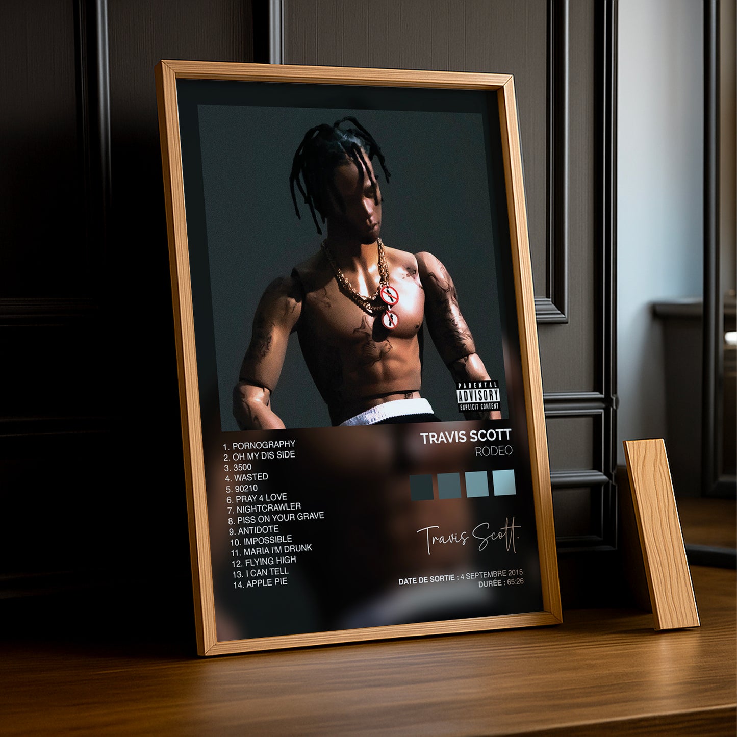 Poster Travis Scott - Album Rodeo