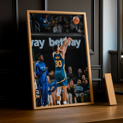 Cadre photo NBA - Stephen Curry Shoot