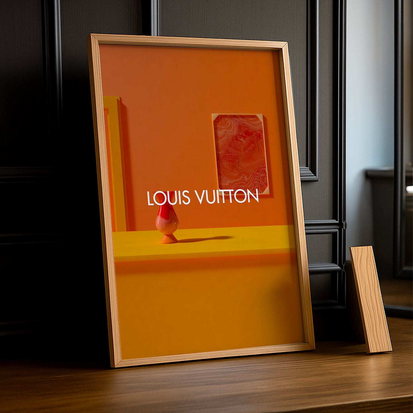 Cadre photo Louis Vuitton - Orange Architecture