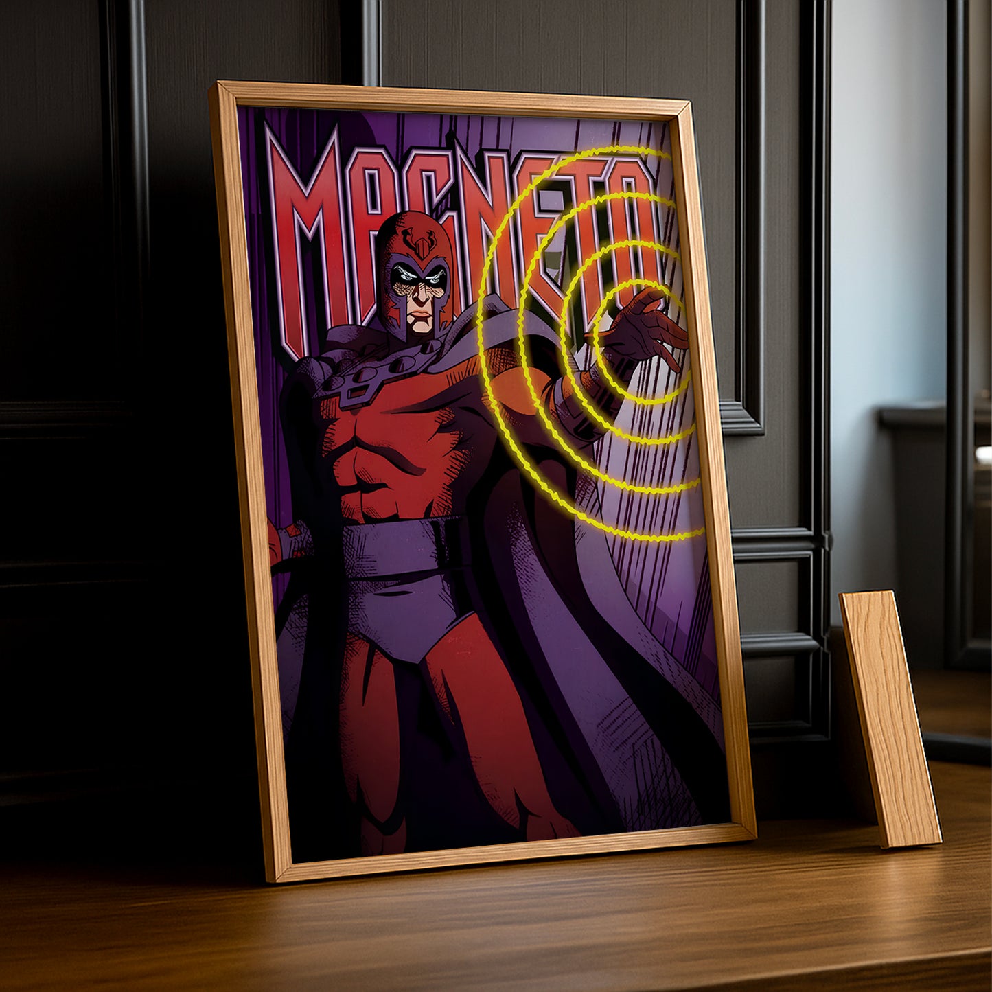 Cadre photo Magneto Marvel