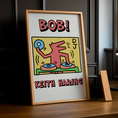 Cadre photo Keith Haring