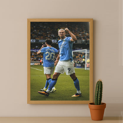 Poster Manchester City - Erling Haaland