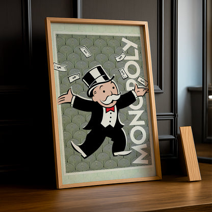 Monopoly Vert - Cadre photo