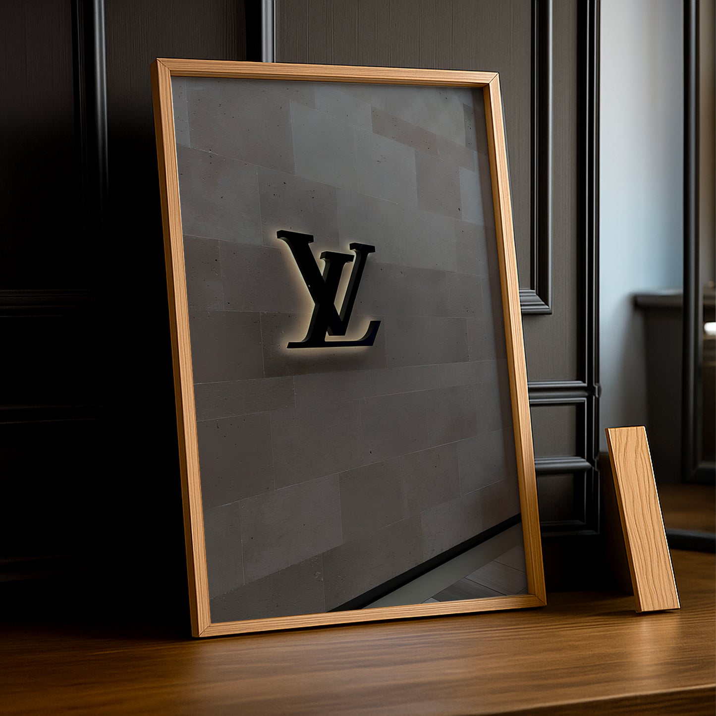 Cadre photo Louis Vuitton Wall logo
